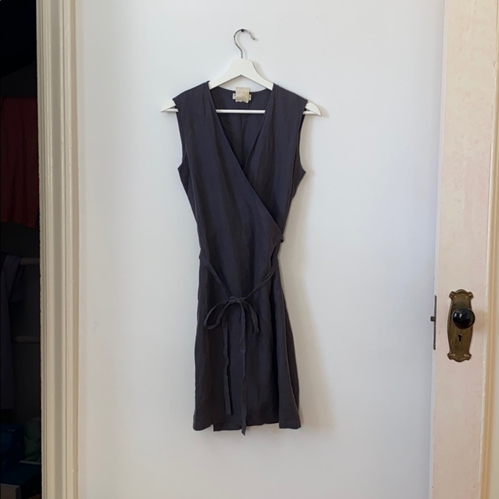 Linen summer dress